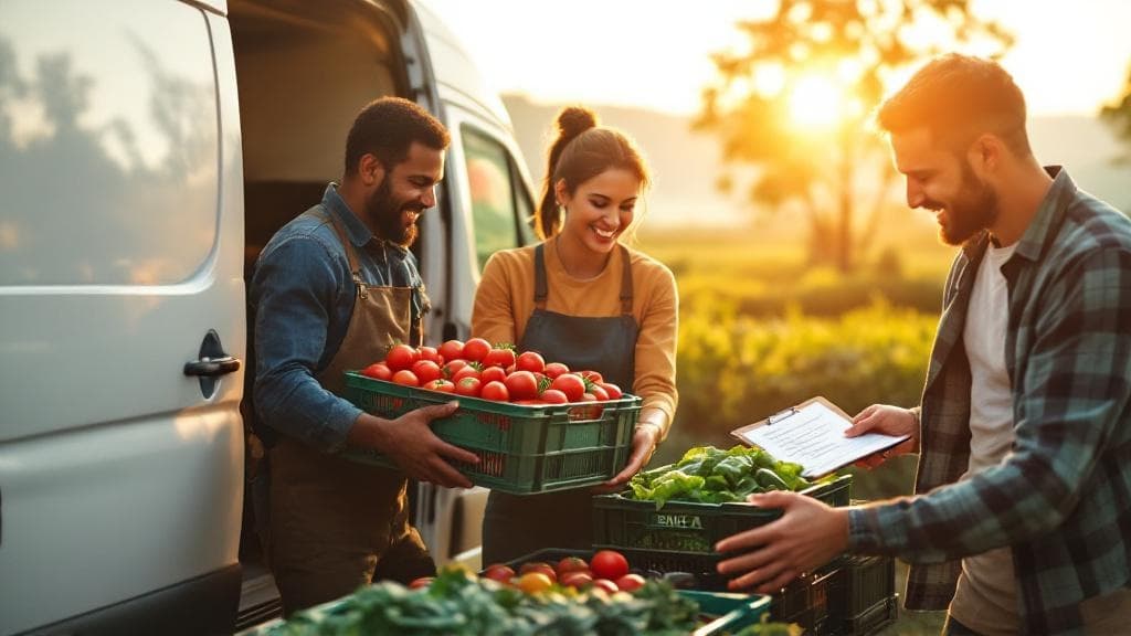 HarvestBridge Market — connecting farmers and buyers across East Africa